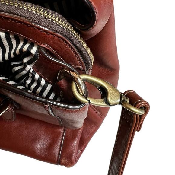 KATE SPADE handbag crossbody satchel leather - Picture 9 of 12